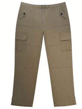 FIND MENS Cargo Khaki Tan Pants Amazon Pockets 38x32